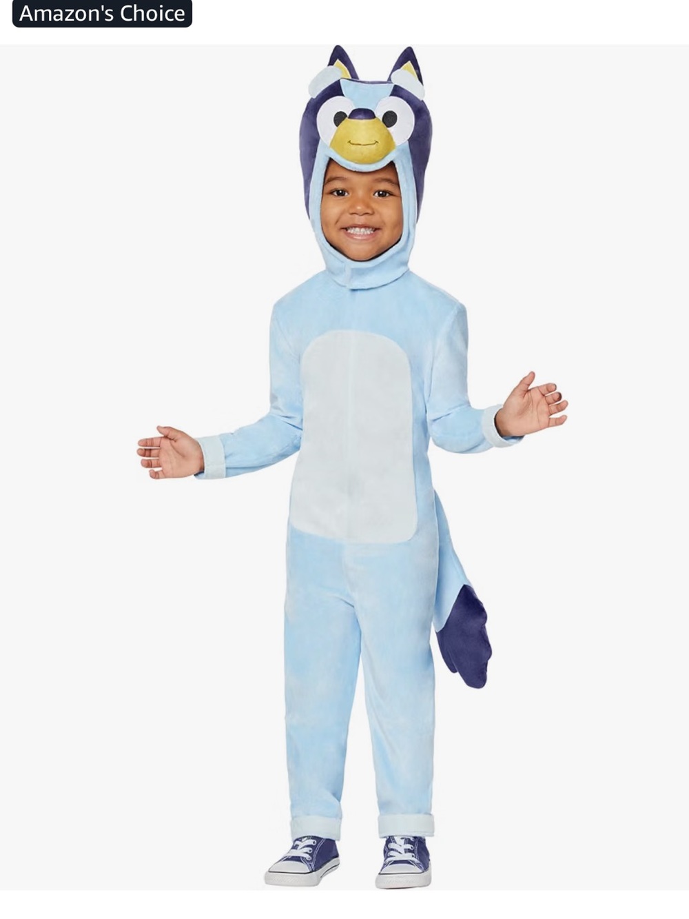 Officially licensed Bluey Kids Costume - spirit Halloween 5T-6T